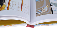 Fabricante de libros en el extranjero OEM servicio de impresión de libros de historietas adultos Tapa dura a todo color