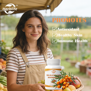 Cápsulas de Espino Amarillo OEM ODM 500mg - Apoyo Digestivo, Vitamina C Natural y Antioxidantes para una Piel Saludable, Apoyo Inmunológico, Vegano - Product Image 3