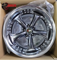 Jantes Flow Formed de 18 pouces, largeur 9.5J, à déport profond, 5x114.3, pour voitures particulières VSKF Honda Nissan Lexus BRZ Toyota