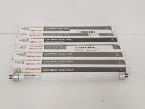 Plc Lot of (6) New Old Stock 6w T5 Light Bulb <strong>F6t5</strong>/cw Warranty Product - Product Image 1