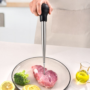 Stainless Steel Turkey Needle 4 Piece Set With Cleaning Brush And Seasoning Pump For Meat Injection Barbecue Tool - Product Image 3