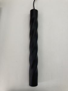 Cómo brillante lámpara colgante LED moderna tubo largo <span class=keywords><strong>de</strong></span> <span class=keywords><strong>aluminio</strong></span> negro colgante con chip LED <span class=keywords><strong>de</strong></span> marca y controlador para Decoración - Product Image 2