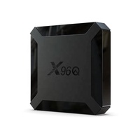 Reproductor Multimedia Inteligente X96Q con Android 10.0, Allwinner H313, WiFi 2.4G, Compatible con 4K H.265 HEVC, Decodificador