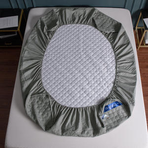 Twin Full Queen King Size Hipoalergénico <span class=keywords><strong>Impermeable</strong></span> Cama Mat Cover Set Protector Colchón Cover Almohadilla de protección - Product Image 4