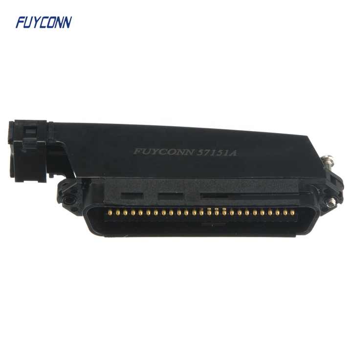 50pin RJ21 Connector Kit - Telco I/O Male PLUG 90 Degree