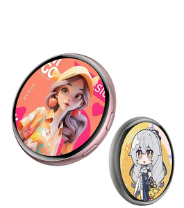 Badge d'affichage dynamique intelligent 2.0-2.9 pouces AMOLED tactile rotatif en plastique, portable, pour cosplay anime - Product Image 1