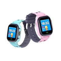 Montre intelligente pour enfants OEM E07 Q16 étanche IP67 avec caméra vidéo SOS, carte SIM 2G, réveil de dessin animé, montre intelligente pour garçons et filles