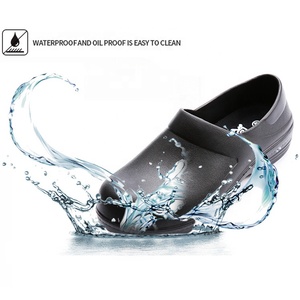 Chaussures de travail légères et souples en EVA unisexes pour hôtel, cuisine, antidérapantes, imperméables, sabots de chef, chaussures de sécurité médicales - Product Image 6