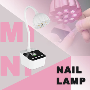 Mini lampe UV LED 10W pour ongles, séchage rapide, rechargeable, sans fil, portable, pour vernis gel, pour manucure à domicile - Product Image 1