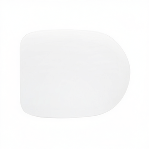 Siège de toilette Thermoset blanc Forme 6 pour Cesame Synthesis - Product Image 3