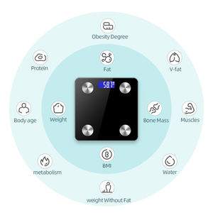 Báscula Inteligente Digital Electrónica Bluetooth para Medir el Índice de Masa Corporal y la Grasa Corporal, Capacidad de 180 kg, Superventas - Product Image 2