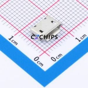 USB-111HI-B-CU USB Connector SMD Connector ( Connector Type: Micro-B )( Protocol Standard: USB 2.0 )( Gender: Female ) - Product Image 1