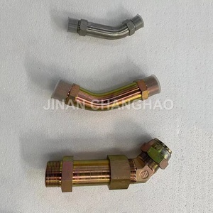 Kit de tuyauterie pour brise-roche hydraulique d'excavatrice, composants : connecteur de câble mâle-femelle, connecteur de câble de coupure, ensemble de tuyauterie de ligne d'huile en fer - Product Image 2