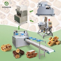 Mesin Pembuat Sereal Bar Otomatis Penuh, Produksi Permen Kacang, Pembuat Protein Cold Pressed Industri