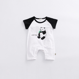 Boutique en ligne Chine Vente en gros Vêtements pour bébés nouveau-nés Combinaison pour bébé à motif animal mignon - Product Image 3
