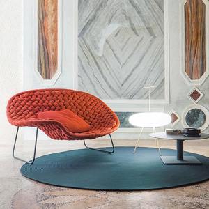 Canapé d'extérieur, design nordique, <span class=keywords><strong>coussin</strong></span> amovible, rotin PE importé, pour <span class=keywords><strong>salon</strong></span>, balcon, <span class=keywords><strong>jardin</strong></span> - Product Image 2