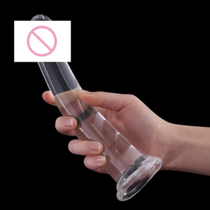 Прозрачный анальный стимулятор на присоске для мужчин и женщин, анальный расширитель, секс-игрушка для геев, реалистичный дилдо - Product Image 1