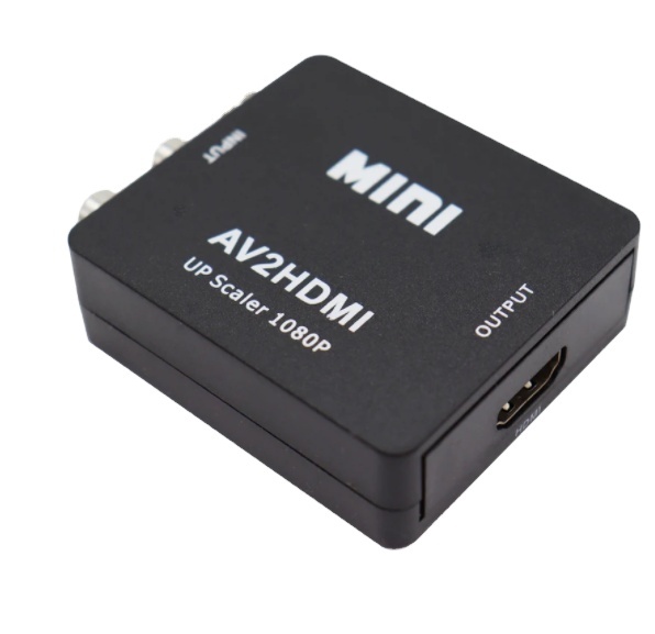HD 1080P RCA AV to HDMI-compatible Composite Adapter Converter AV2HDMI Audio Video Cable CVBS AV Adapter with USB Cable