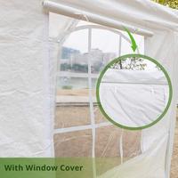 20 'x 10' Robuste Voiture Auvent Tente avec Flanc