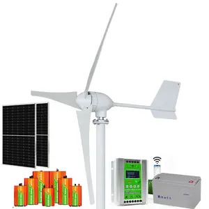 Rüzgar jeneratörü satıyor 800w 1kw fiyat rüzgar enerjisi jeneratörü ev rüzgar türbini