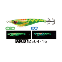 JINGYANG Appât de pêche innovant et lumineux en ABS UV de haute qualité, leurre imprimé pour calamar, appât pour seiche en eau salée, appâts de crevettes haute visibilité