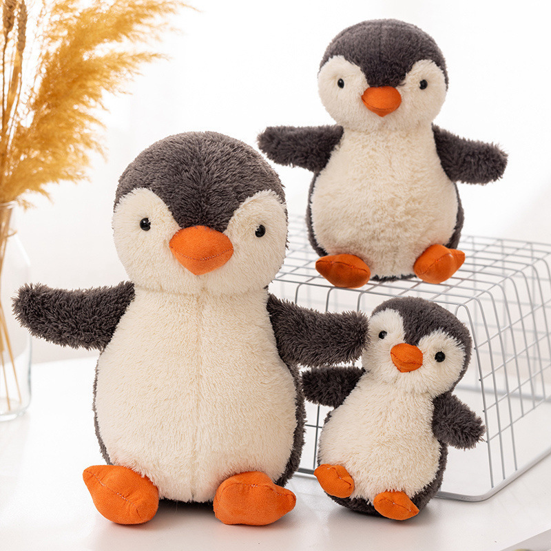 Gros Pingouin Cacahuète 34cm