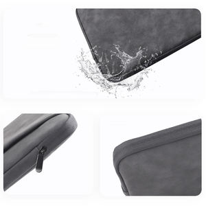 Durable 11-15,4 pulgadas Universal Fluff <span class=keywords><strong>Forro</strong></span> PU Cuero Tablet Estuche de transporte Laptop Sleeve Bags <span class=keywords><strong>para</strong></span> iPad, Lenovo, HP, Dell, <span class=keywords><strong>Asus</strong></span> - Product Image 3