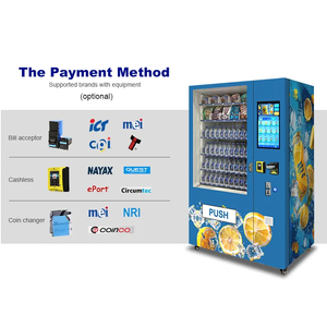 Distributeur automatique intelligent de boissons de casse-croûte de nourriture de lait de libre-service de 24 heures - Product Image 4