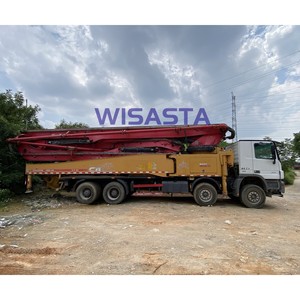 Machines de pompage d'<span class=keywords><strong>occasion</strong></span> <span class=keywords><strong>Mercedes</strong></span> 12 roues Actros Chassis technologie Putzmeister Camion pompe à béton SANY 56 mètres BOOM - Product Image 6