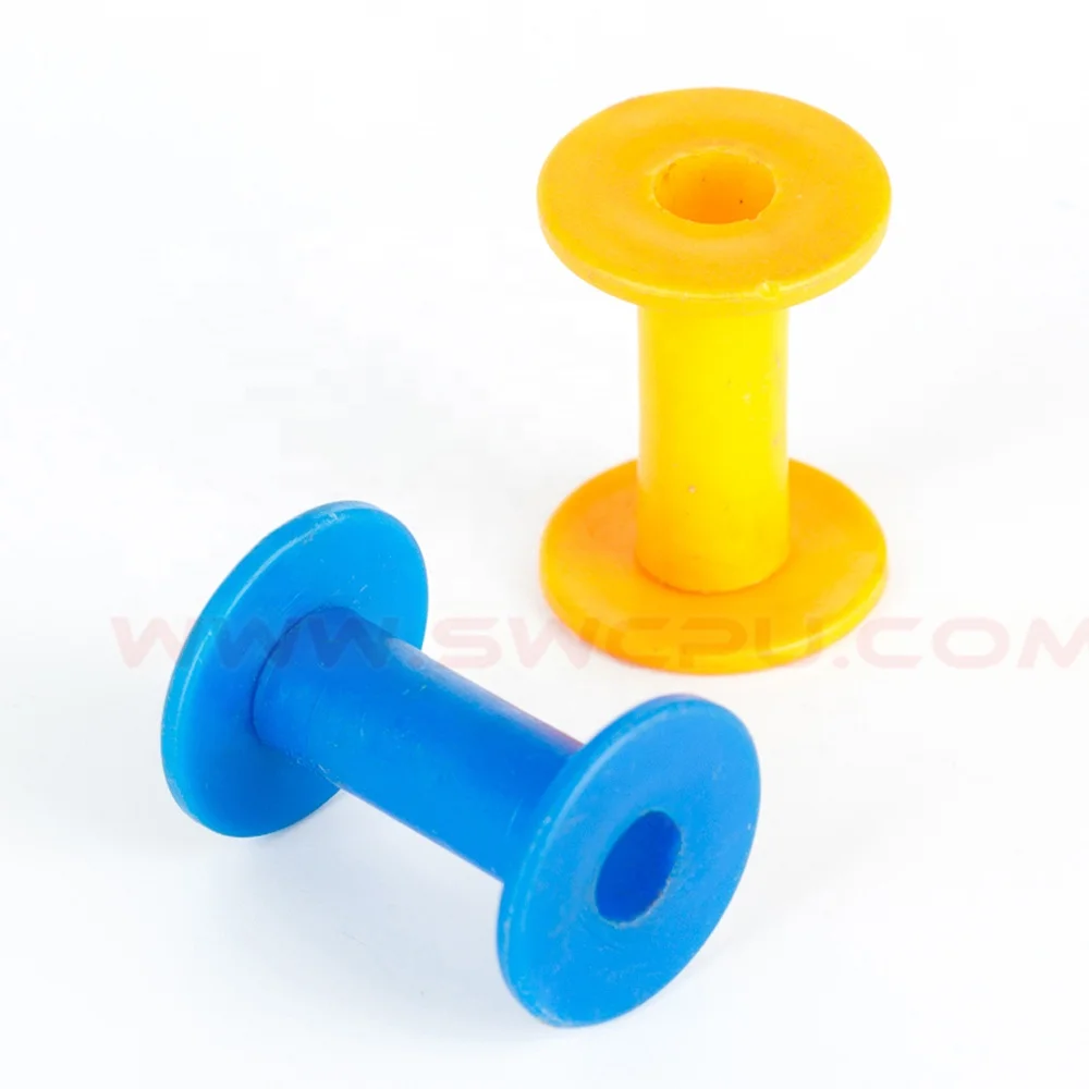 OEM Tùy Chỉnh Chuyên Nghiệp Nhà Sản Xuất Tiêm Spool Nhỏ Dây Nhựa Bobbin Trống Ribbon Ống Cuộn