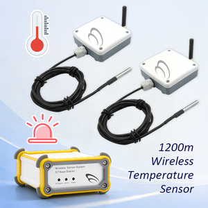 Monitor Inalámbrico Industrial de Temperatura y Humedad de Largo Alcance (1200m) para Almacenes - Product Image 1
