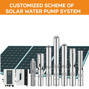 Pompe <span class=keywords><strong>solaire</strong></span> submersible en acier inoxydable pour puits profond, haute efficacité énergétique, pour l'irrigation agricole et les fontaines - Product Image 2