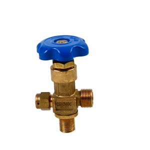 Vanne de bouteille d'oxygène en alliage de laiton et d'aluminium CGA540 de haute qualité, régulateurs de pression à prix raisonnable - Product Image 1