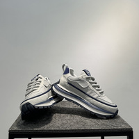 Nouvelles baskets épaisses à lacets tendance pour hommes, plateforme épaisse, hauteur accrue, chaussures de course décontractées respirantes de luxe, conçues par des designers