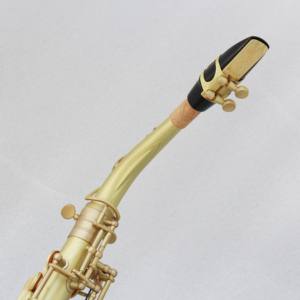Saxophone alto en la bémol en laiton, embouchure réglable pour une stabilité sonore optimale, pour instrument à vent, étui pour adulte - Product Image 5