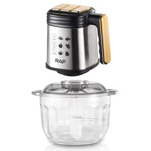 Procesador de Alimentos Eléctrico de 500W, Picadora de Alta Potencia con Recipiente de Vidrio y Cinco Cuchillas Afiladas para Carne y Verduras - Product Image 3