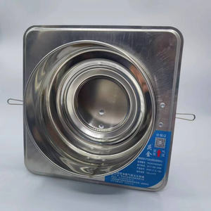 Vanne <span class=keywords><strong>de</strong></span> recirculation d'air pour <span class=keywords><strong>hotte</strong></span> <span class=keywords><strong>de</strong></span> <span class=keywords><strong>cuisine</strong></span>, <span class=keywords><strong>de</strong></span> qualité professionnelle, moderne, ronde, en acier inoxydable, ignifuge, à haute efficacité <span class=keywords><strong>de</strong></span> dissipation des fumées, tailles personnalisables - Product Image 5