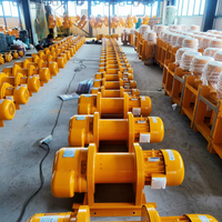 Nouveau treuil électrique en acier 380V 5 tonnes et palan à chaîne avec câble métallique et télécommande pour utilisation sur bateaux et grues