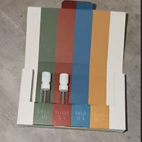 Ensembles d'échantillons personnalisés de 1ml 2ml 3ml 5ml pour 3 parfums Ensemble de découverte pour testeur d'échantillons de parfum Petite boîte en papier de 3 flacons avec insert