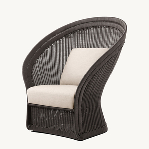 Ensemble de salle à manger en rotin pour jardin, mobilier d'extérieur en rotin, chaise et table pour patio ou hôtel - Product Image 2