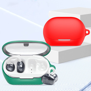 ซิลิโคนอ่อนนุ่มป้องกันเต็มรูปแบบเคสกล่องชาร์จหูฟังฝาครอบหูฟังสำหรับเจบีแอล ซาวด์เกียร์ คลิปพร้อมคาราไบเนอร์ - Product Image 2