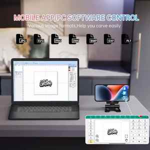 <span class=keywords><strong>MAX</strong></span> DAJA Mr Carve M4 Macchina per Marcatura Laser su Metallo e Plastica, Mini Incisore e Tagliatrice Laser Fai-da-Te per Legno - Product Image 6