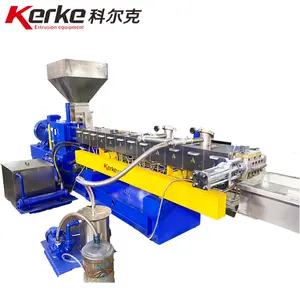 Plastic Pelletizing Line Air Cooling Extruder Machine Manufacturers Twin Screw