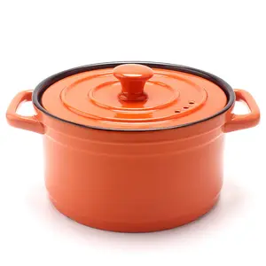 Cookware Cast Iron German Enamel Cookware Handles Kitchen Non Stick Ceramics Material for gas stove microwave oven electric