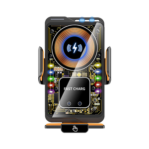 2025 nuevo soporte magnético para teléfono inteligente soporte para coche cargador inalámbrico Puerto tipo C 5V/2A salida protección contra cortocircuitos cargador de coche - Product Image 1