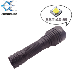 <span class=keywords><strong>C8</strong></span> Cộng Với (<span class=keywords><strong>C8</strong></span> +) 2000Lumens SST-40-W SST-40.2 6500K LED Đèn Pin Torch Ar-Coasted Ống Kính - Product Image 1