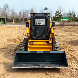 Supply 360-degree Rotating Wheeled Skid Steer Equipped with a Hydraulic Breaker/sweeper - Product Image 3