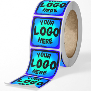 Custom Waterproof Vinyl Adhesive Stickers-Construa seu próprio projeto & logotipo Etiquetas personalizadas do negócio Forma revestida UV 200 + Rolo - Product Image 1