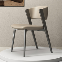 Chaises de bureau Noir Métal Cuir Luxe Maison Moderne Bureau de Direction Mobilier Ergonomique Étude Gaming Ordinateur Chaises de Bureau
