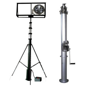 Mástil Telescópico Manual de 4m 30kg - Manivela para CCTV/Antena/Luz - Product Image 3